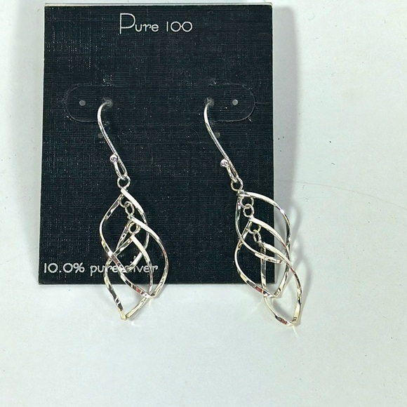 Pure 100 Jewelry - Silver Earrings